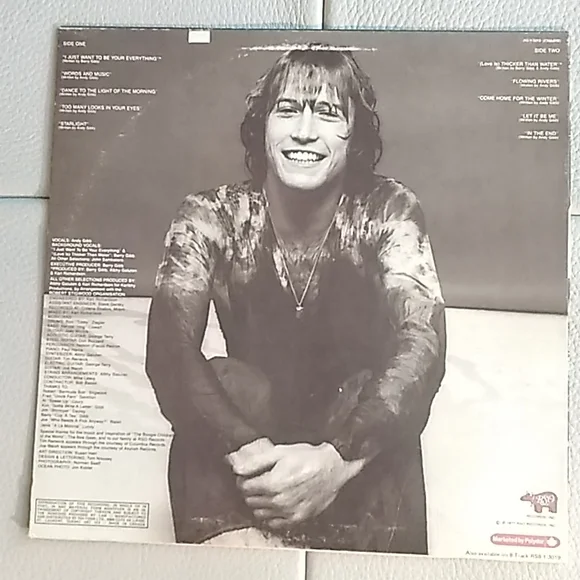 Andy Gibb - Flowing Rivers LP - Picture 2 of 4